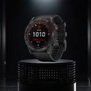 Garmin Fenix 7X Solar Multisport GPS Watch, Slate Grey with Black Band