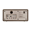 Sangean WR-16SE AM/FM/Bluetooth/Aux-in/USB Phone Charging 45th Anniversary Special Edition Wooden Cabinet Radio (Dark Walnut with Rose Gold)