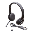 Logitech H600 - Over-The-Head Wireless Headset (981-000341)